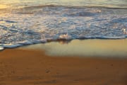 Sun on the surf