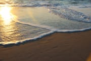 Sun on the surf