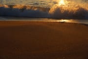 Sunrise and sand