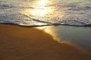 Sun on the surf