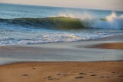 Sun on the surf